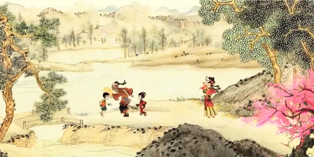 动画短片:《桃花源记》
