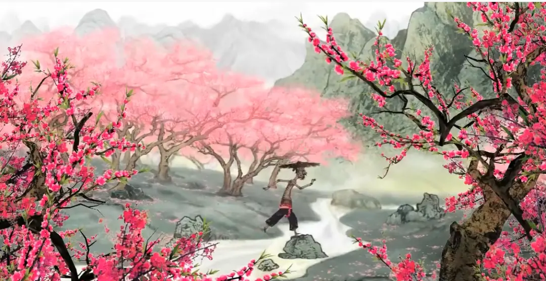 动画短片:《桃花源记》