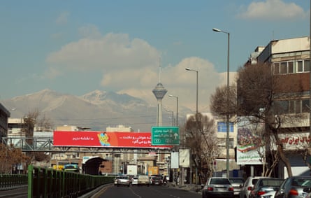 A view of the Milad telecommunication tower in Tehran|445x282.6822056009741
